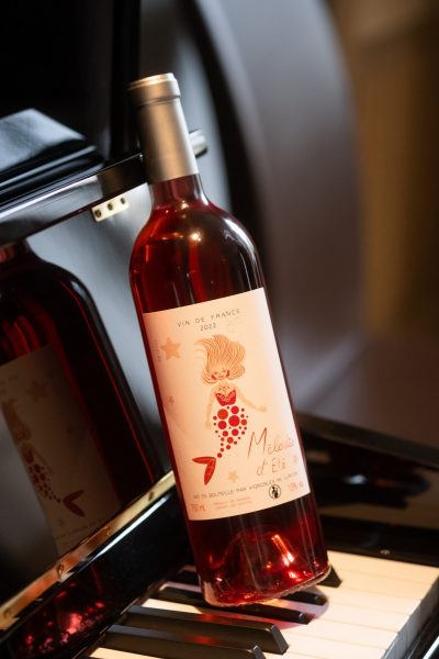 Bouteille de rosé