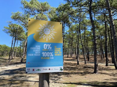 Le Porge-Océan, une plage écoresponsable