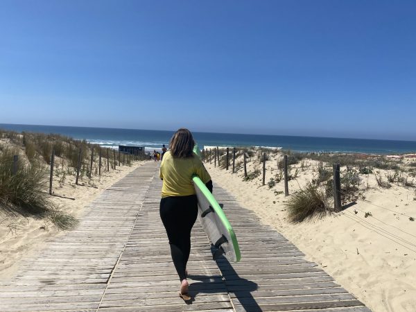 Cours de surf Sabine