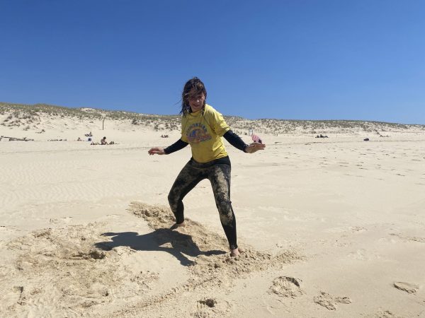 Cours de surf Sabine