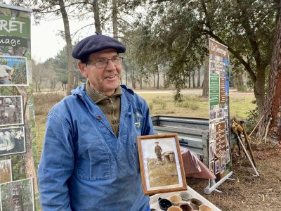 Rencontre avec Jean Claude, ancien résinier au Porge
