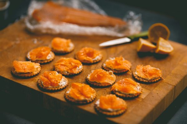 toasts de saumon fumé