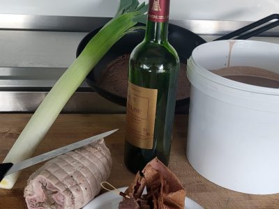 La recette de crêpe salée Bordelaise par le chef Manu Gonçalves