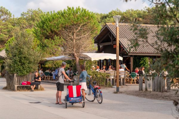 Allée principale Le Porge Océan