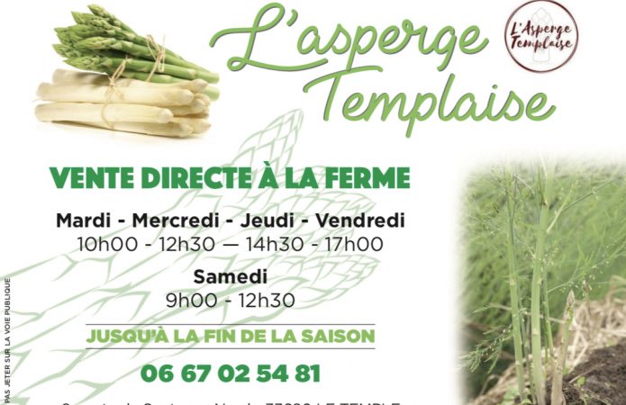 L’Asperge Templaise