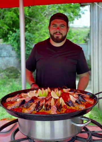 La Paella du Porge by Babou