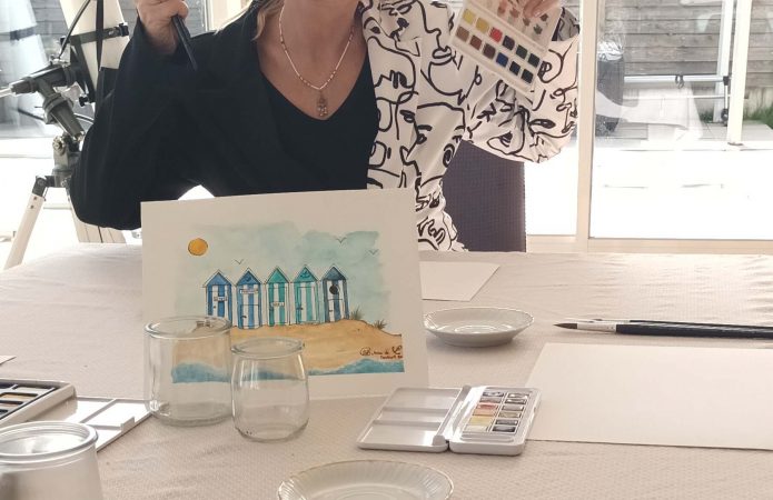 Ancres de couleurs Avensan