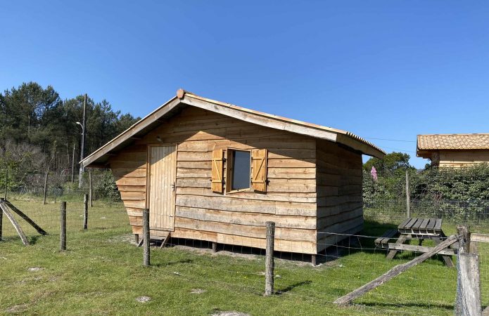 CABANE DE LA FERME A LA PLAGE LE PORGE (2)
