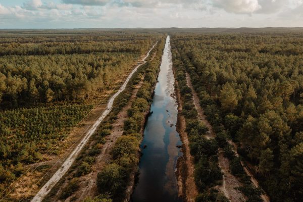 Canal des étangs du Porge