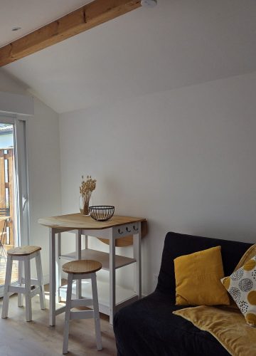 Appartement cosy, entre forêt et plage