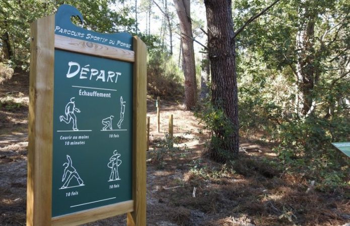 Parcours santé et sportif Le Porge